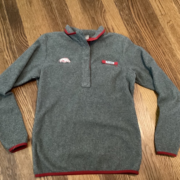 Columbia Arkansas Razorback pullover ladies small - Picture 1 of 7
